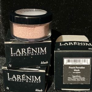 Larenim Peach Paradise Blush Powder Mineral Makeup New All Natural